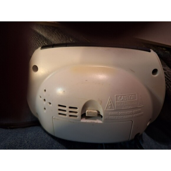 Sharp SPC085 Digital Alarm Clock Battery Backup White. Tested Works - Picture 5 of 5